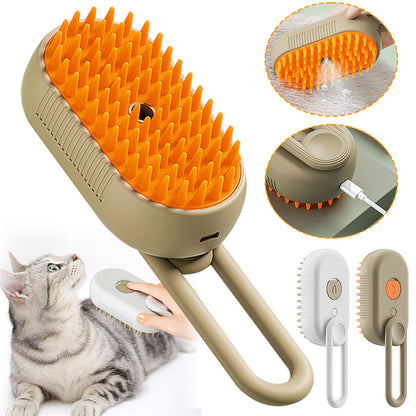 Steam & Shine – The Ultimate 3-in-1 Pet Brush