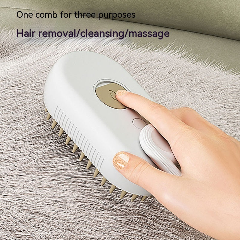 Steam & Shine – The Ultimate 3-in-1 Pet Brush
